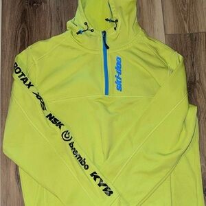 Ski-Doo Yellow Hoodie for Men